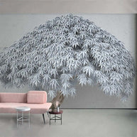 MinimalisticDecor.com-Willow Tree Mural Art Wallpaper - Home Wall Decor