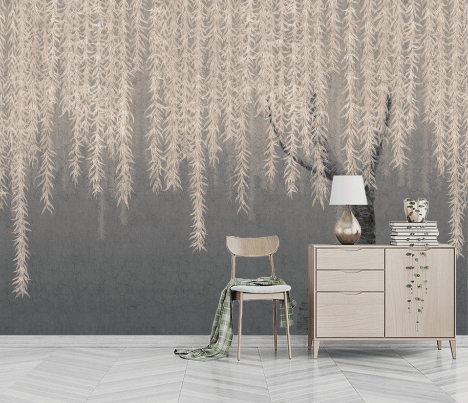 MinimalisticDecor.com-Willow Tree Wallpaper Murals: Transform Your Space