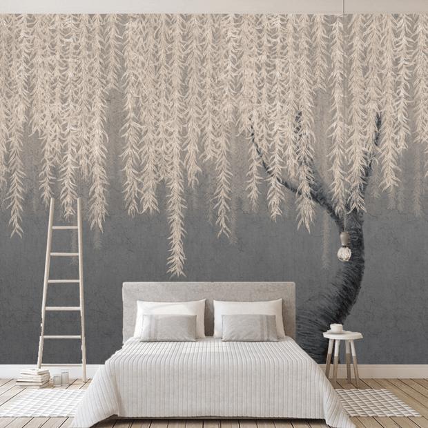 MinimalisticDecor.com-Willow Tree Wallpaper Murals: Transform Your Space