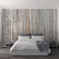 MinimalisticDecor.com-Wood Texture Forest Wallpaper: Transform Your Space