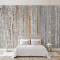 MinimalisticDecor.com-Wood Texture Forest Wallpaper: Transform Your Space