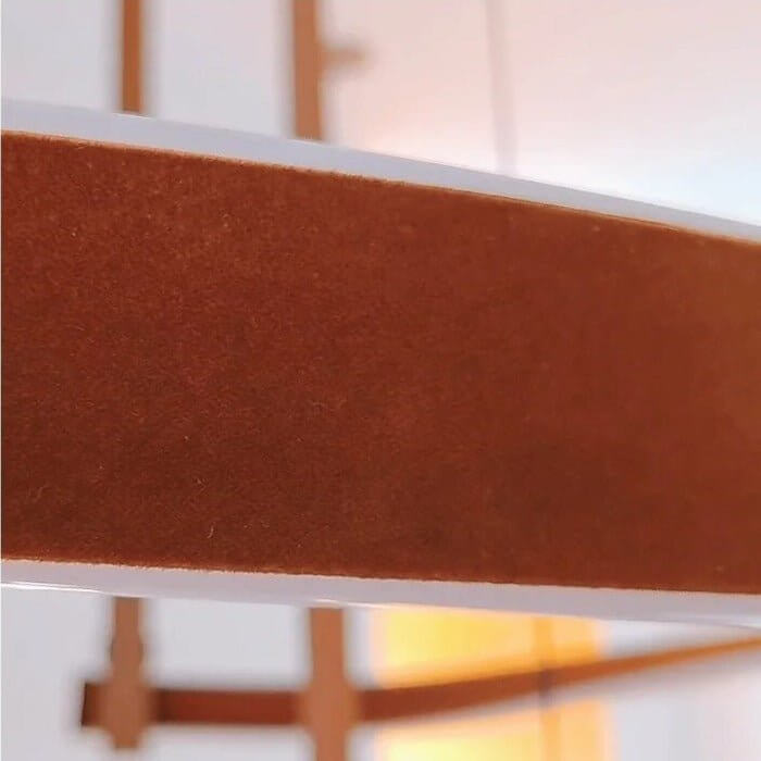 ModaLux Leather Craft LED Chandelier-MinimalisticDecor.com