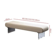 Modern Acrylic Shoe Bench – Stylish Entryway-MinimalisticDecor.com
