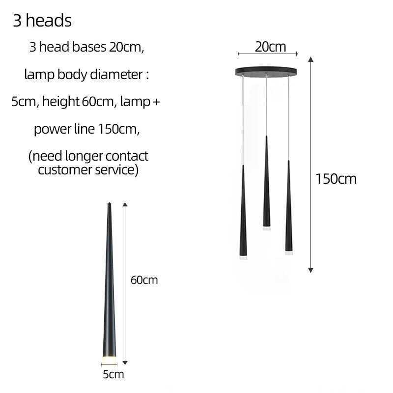 Modern Duplex Attic Pendant Lamp-MinimalisticDecor.com