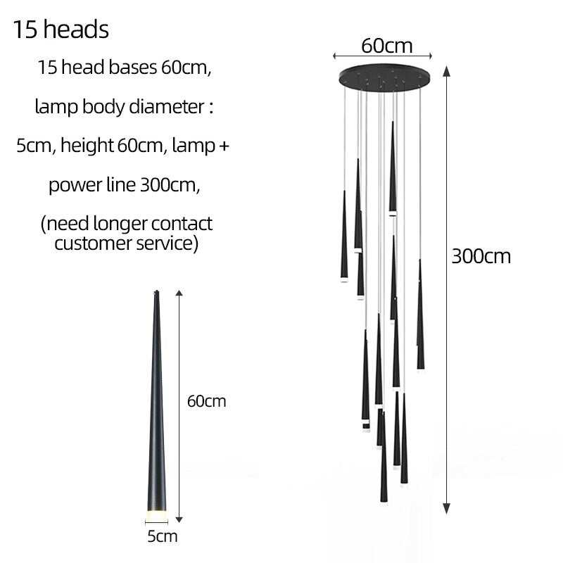 Modern Duplex Attic Pendant Lamp-MinimalisticDecor.com