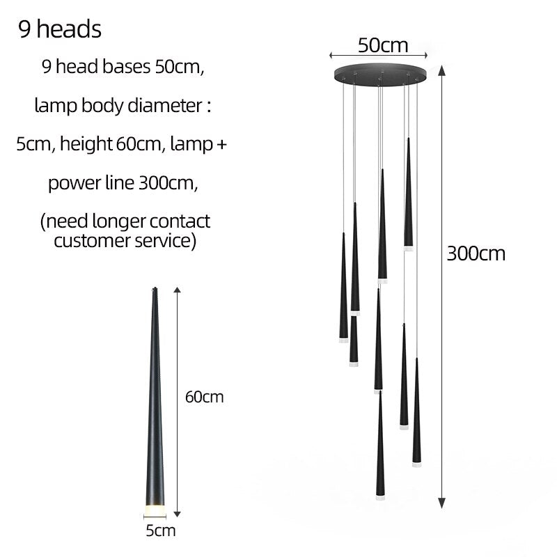 Modern Duplex Attic Pendant Lamp-MinimalisticDecor.com