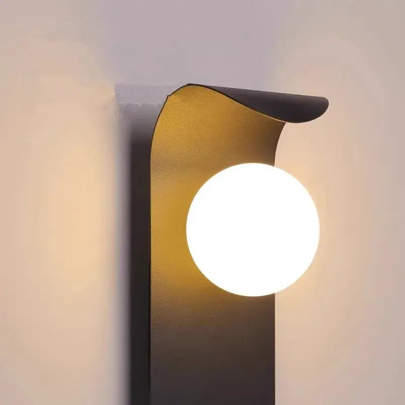 Modern Globe Shade Wall Light – G9 LED Wall Lamp for Bedroom &amp; Hallway-MinimalisticDecor.com
