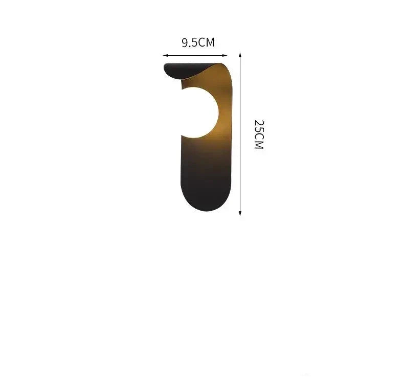 Modern Globe Shade Wall Light – G9 LED Wall Lamp for Bedroom &amp; Hallway-MinimalisticDecor.com