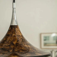 Modern Horn-Shaped LED Pendant Light – Sleek Iron Finish-MinimalisticDecor.com