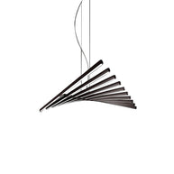 Modern LED Chandelier Lighting Nordic Black/White Office Pendant Lamps-MinimalisticDecor.com