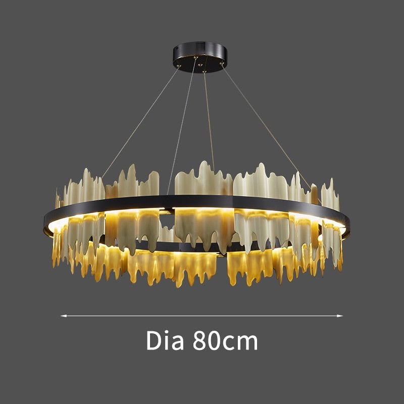 Modern LED Round Hanging Lamp-MinimalisticDecor.com