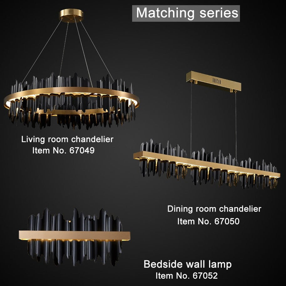Modern LED Round Hanging Lamp-MinimalisticDecor.com
