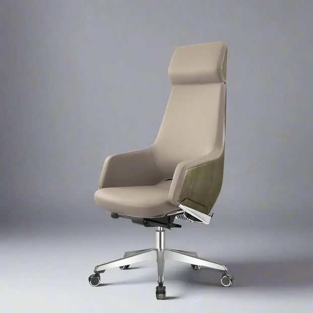 Modern Luxury Executive Office Chair – CEO Adjustable Leather Chair-MinimalisticDecor.com