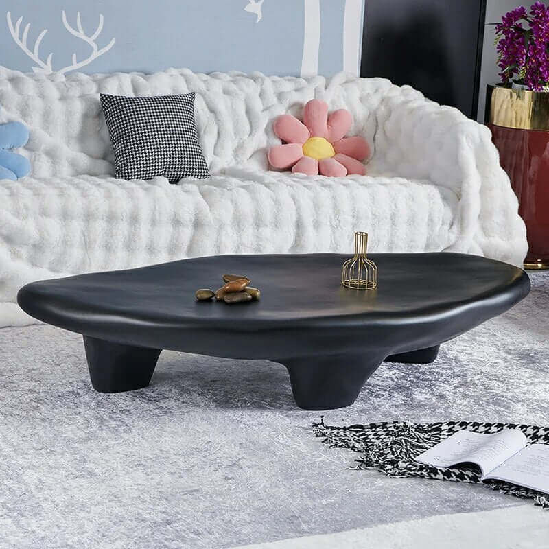 Modern Minimalist Black Coffee Table for a Stylish Living Room-MinimalisticDecor.com