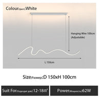 Modern Minimalist LED Chandelier Light-MinimalisticDecor.com