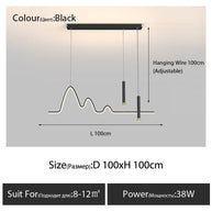Modern Minimalist LED Chandelier Light-MinimalisticDecor.com