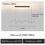 Modern Minimalist LED Chandelier Light-MinimalisticDecor.com