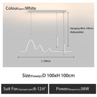 Modern Minimalist LED Chandelier Light-MinimalisticDecor.com