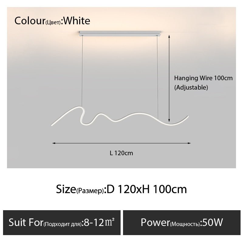 Modern Minimalist LED Chandelier Light-MinimalisticDecor.com