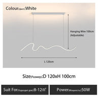 Modern Minimalist LED Chandelier Light-MinimalisticDecor.com