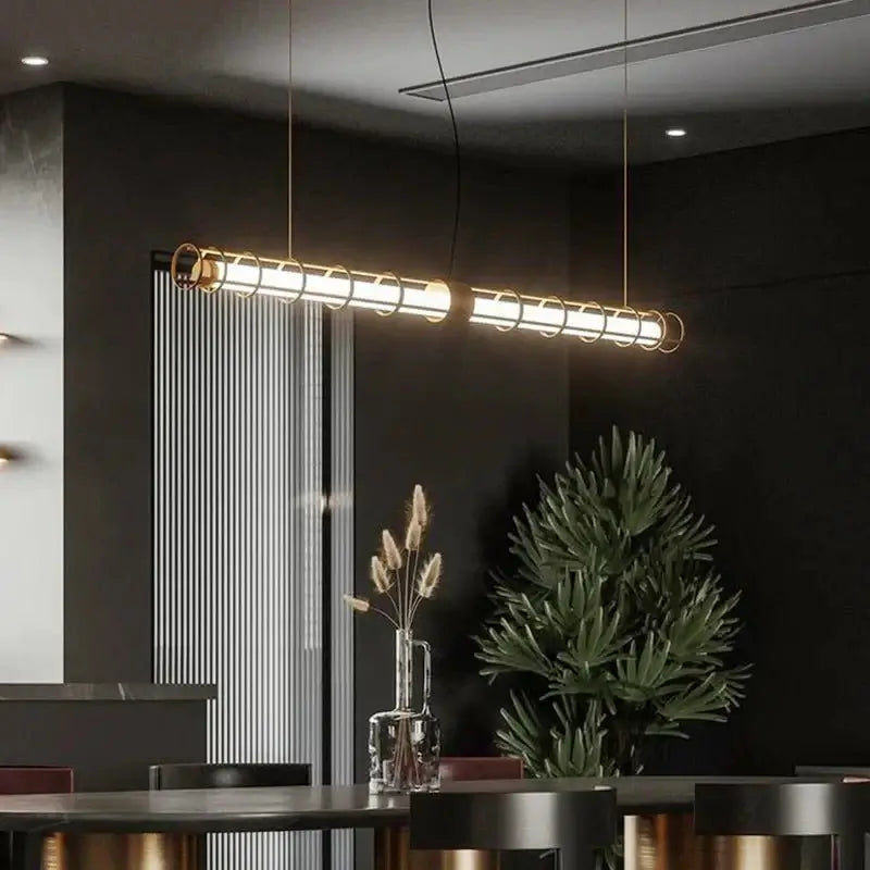 Modern Minimalist Strip LED Pendant Light-MinimalisticDecor.com