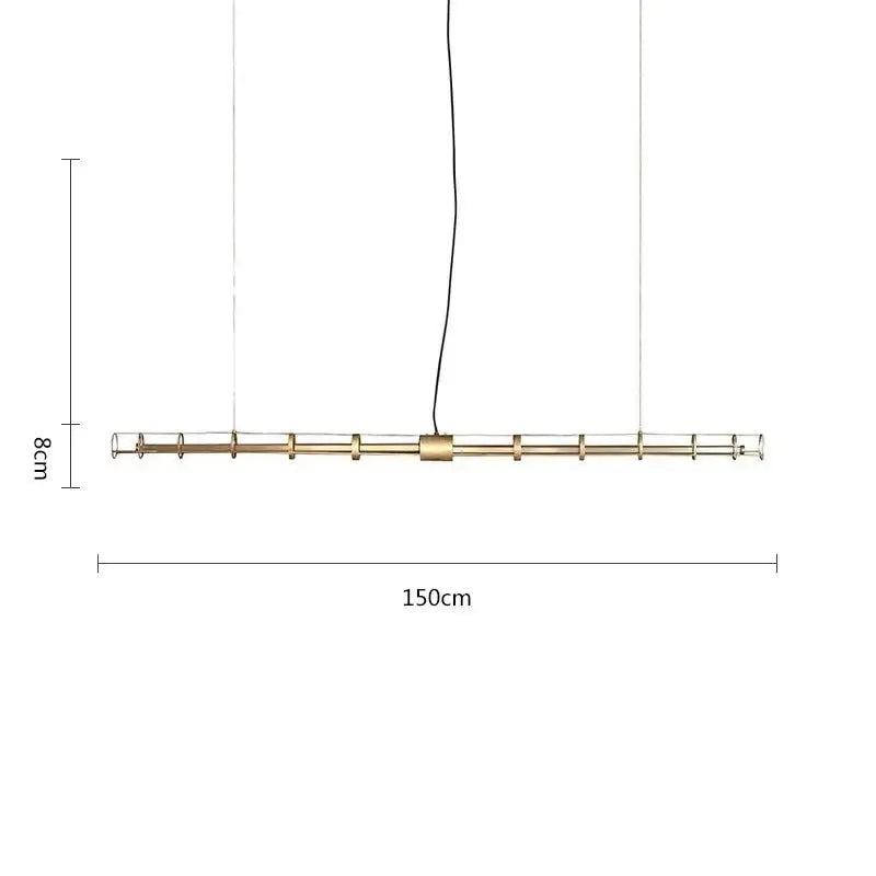 Modern Minimalist Strip LED Pendant Light-MinimalisticDecor.com