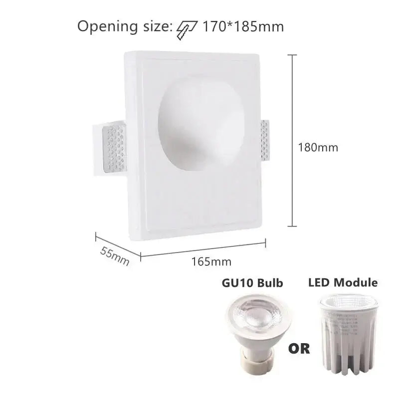 Modern Recessed LED Wall Light-MinimalisticDecor.com
