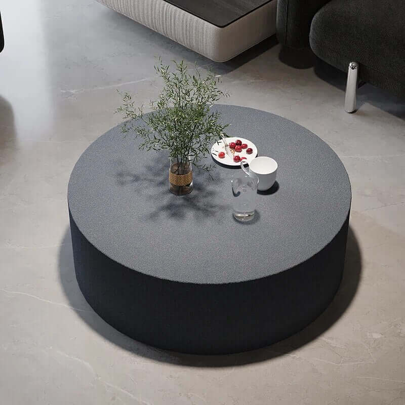 Modern Round Marble Coffee Table-MinimalisticDecor.com