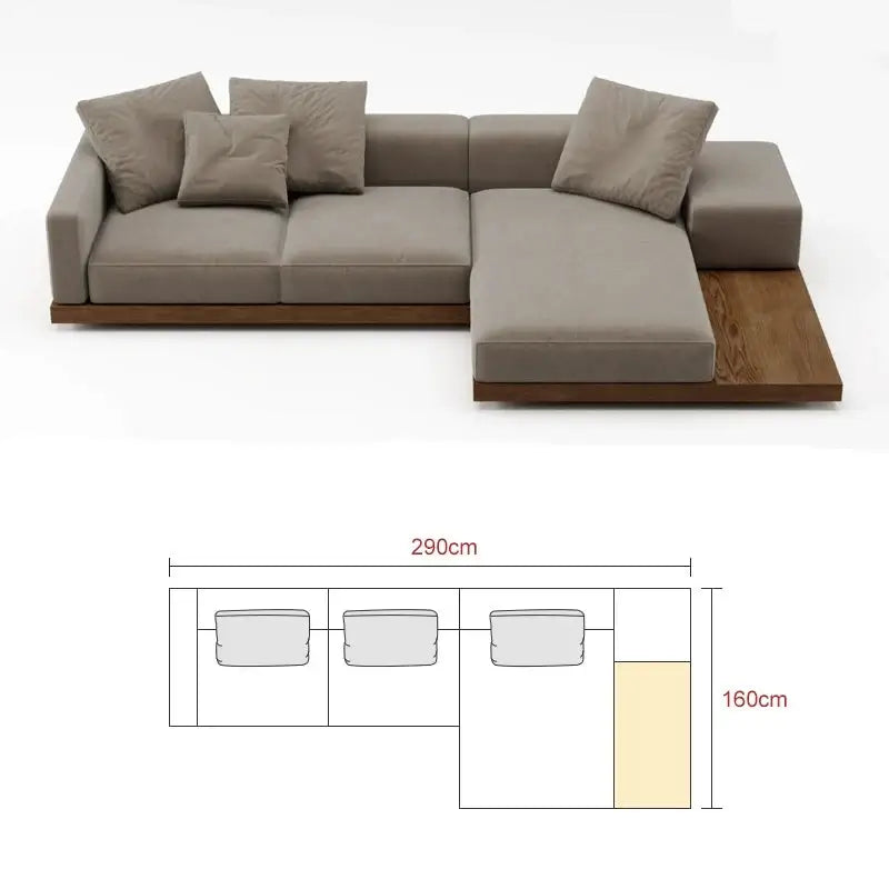 Modular Lounge Cloud Floor Accent Sofa-MinimalisticDecor.com