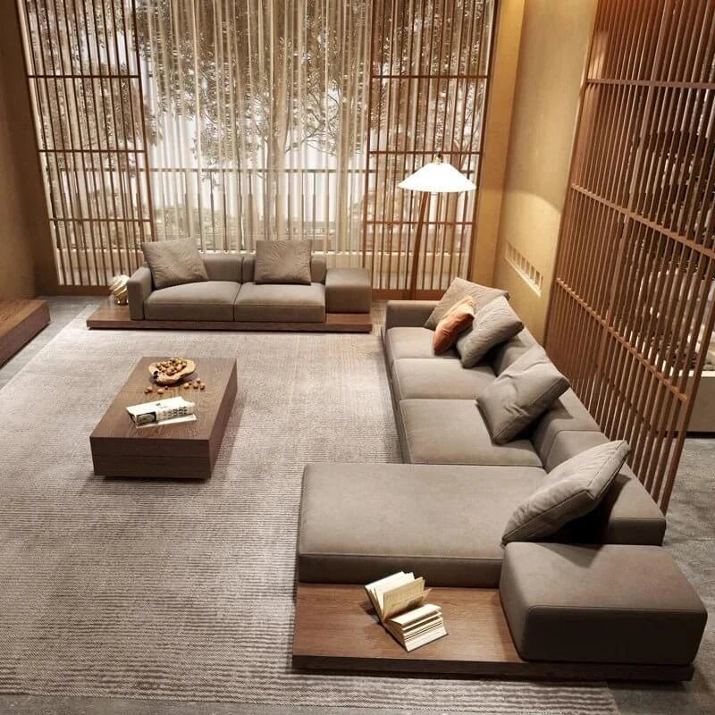 Modular Lounge Cloud Floor Accent Sofa-MinimalisticDecor.com