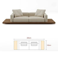 Modular Lounge Cloud Floor Accent Sofa-MinimalisticDecor.com