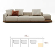 Modular Lounge Cloud Floor Accent Sofa-MinimalisticDecor.com