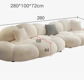 Modular Loveseat Para Sala Lounge Sofa – Style Meets Comfort-MinimalisticDecor.com