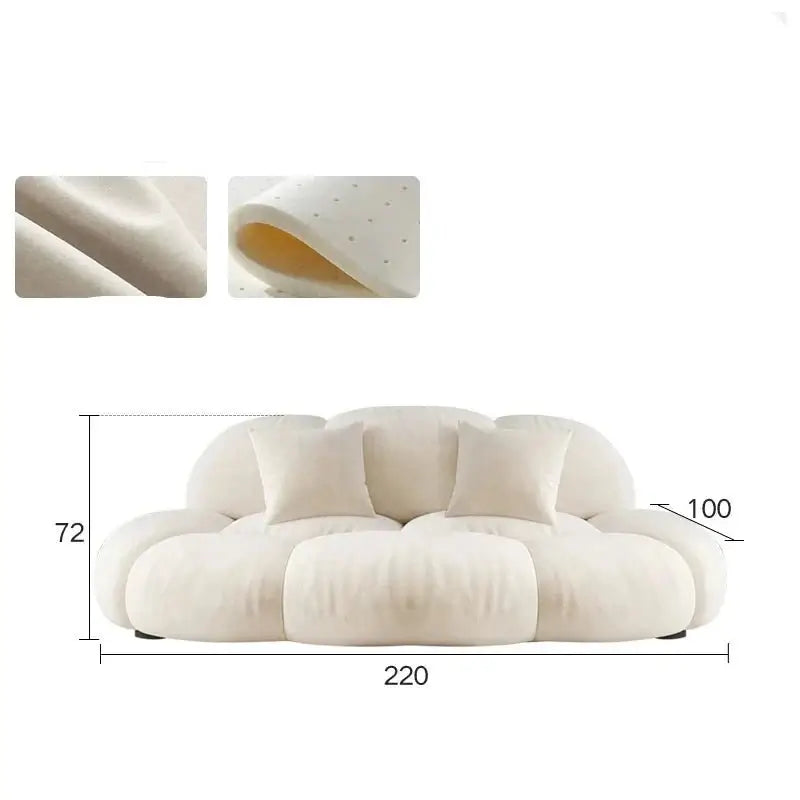 Modular Loveseat Para Sala Lounge Sofa – Style Meets Comfort-MinimalisticDecor.com