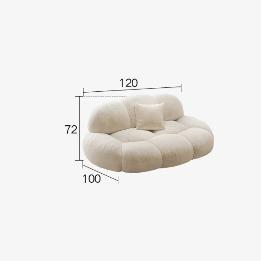 Modular Loveseat Para Sala Lounge Sofa – Style Meets Comfort-MinimalisticDecor.com