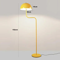 Mung Bean Sprouts Floor-Standing Lamp – Polished Chrome Finish-MinimalisticDecor.com