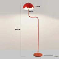 Mung Bean Sprouts Floor-Standing Lamp – Polished Chrome Finish-MinimalisticDecor.com