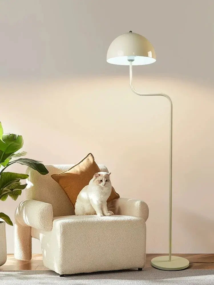 Mung Bean Sprouts Floor-Standing Lamp – Polished Chrome Finish-MinimalisticDecor.com