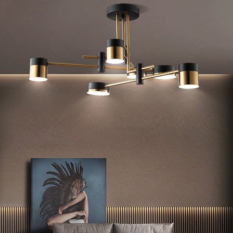 Nest Balance Chandelier – Modern LED Pendant Light Fixture-MinimalisticDecor.com