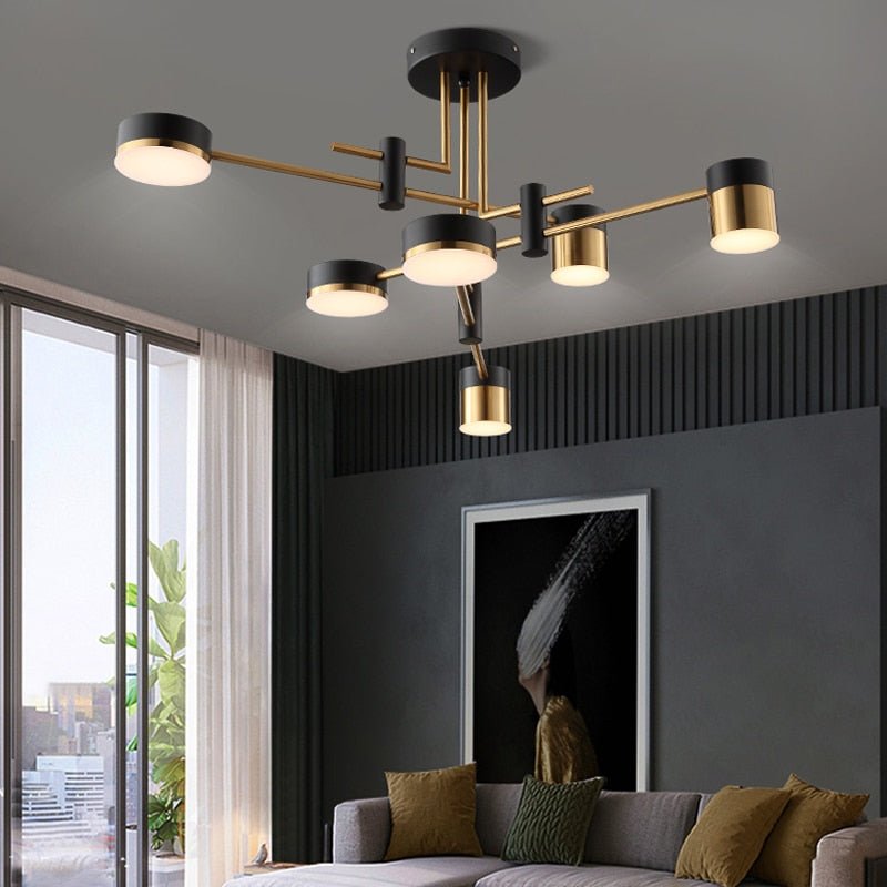 Nest Balance Chandelier – Modern LED Pendant Light Fixture-MinimalisticDecor.com