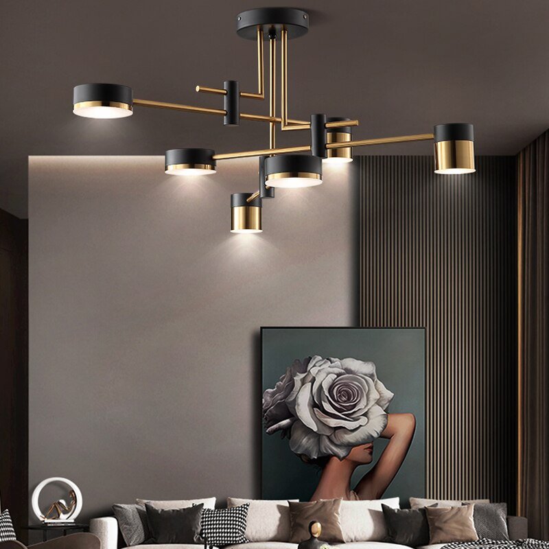 Nest Balance Chandelier – Modern LED Pendant Light Fixture-MinimalisticDecor.com