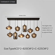 Nordic Glass LED Pendant Lights: Stylish Illumination-MinimalisticDecor.com