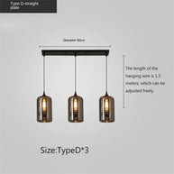 Nordic Glass LED Pendant Lights: Stylish Illumination-MinimalisticDecor.com