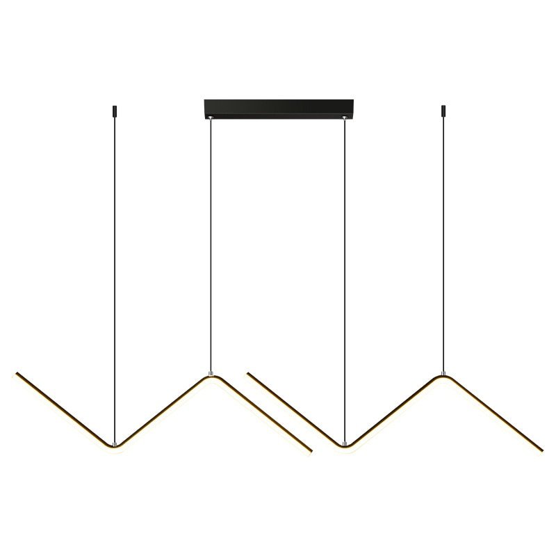 Nordic Pendant Light Art Line LED Hanging Lamp-MinimalisticDecor.com