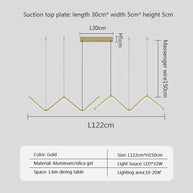 Nordic Pendant Light Art Line LED Hanging Lamp-MinimalisticDecor.com