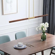 Oak Wood Kitchen Island LED Light Bar-MinimalisticDecor.com