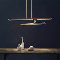 Oak Wood Kitchen Island LED Light Bar-MinimalisticDecor.com