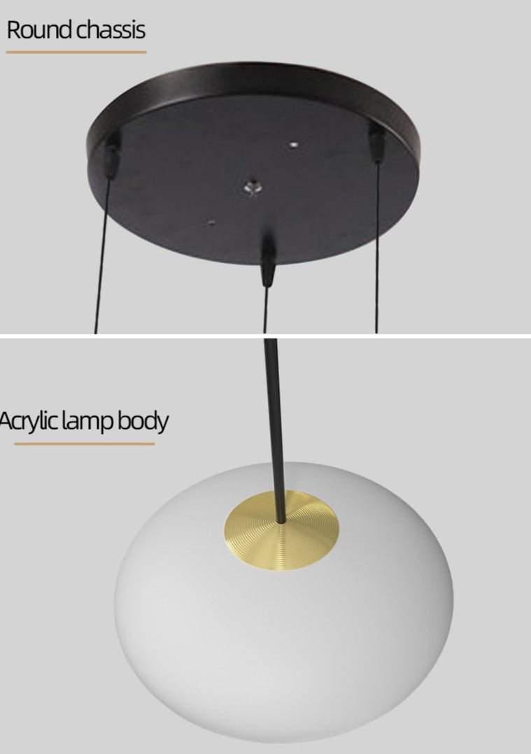Oval Pendant Chandelier - Illuminate Your Space-MinimalisticDecor.com