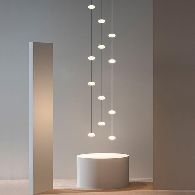 Oval Pendant Chandelier - Illuminate Your Space-MinimalisticDecor.com