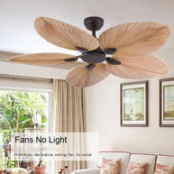 Palm Leaves Ceiling Fan - Designer Ceiling Fan-MinimalisticDecor.com
